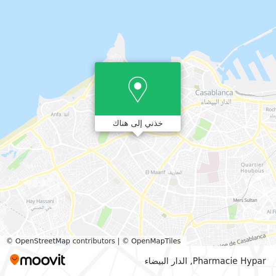 خريطة Pharmacie Hypar
