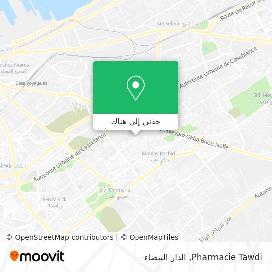 خريطة Pharmacie Tawdi