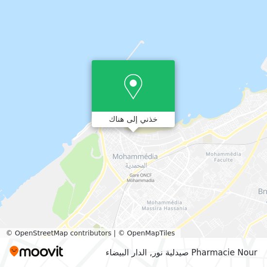خريطة Pharmacie Nour صيدلية نور