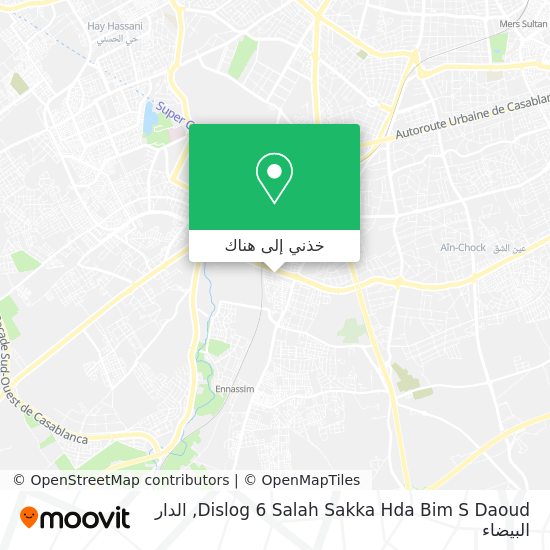 خريطة Dislog 6 Salah Sakka Hda Bim S Daoud