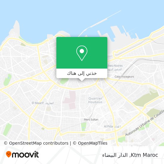 خريطة Ktm Maroc