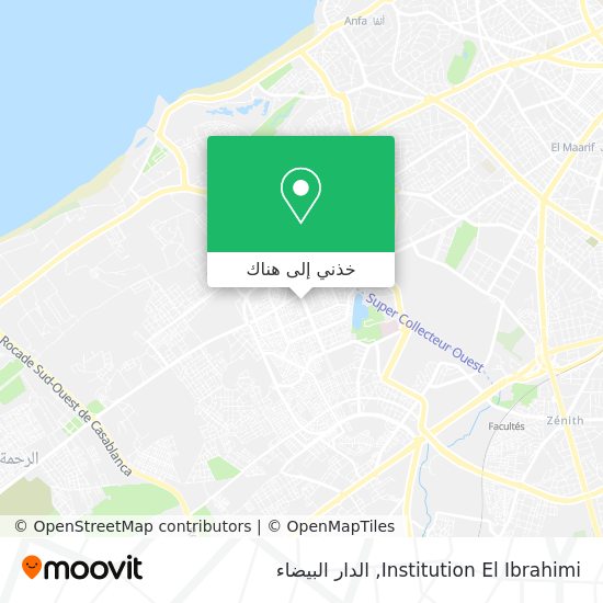 خريطة Institution El Ibrahimi