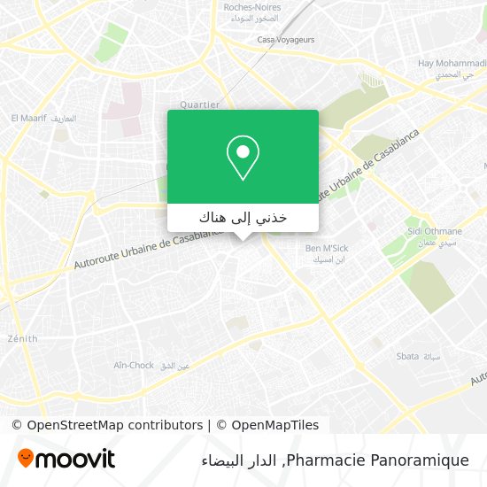 خريطة Pharmacie Panoramique