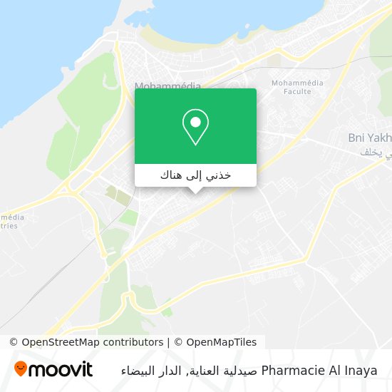 خريطة Pharmacie Al Inaya صيدلية العناية