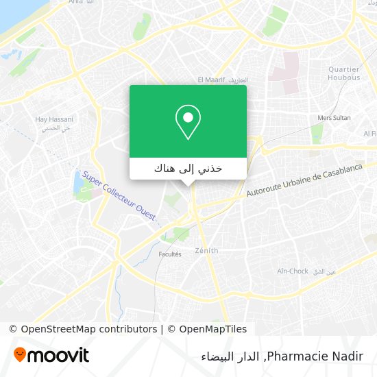 خريطة Pharmacie Nadir