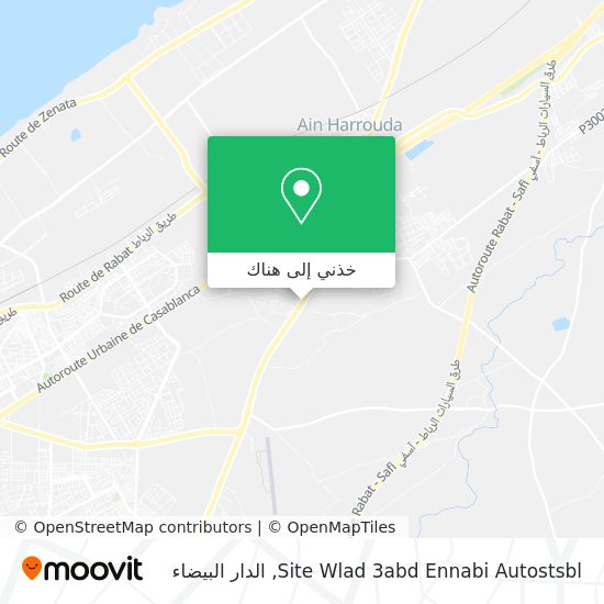 خريطة Site Wlad 3abd Ennabi Autostsbl