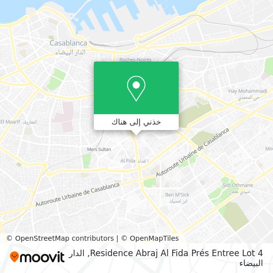 خريطة Residence Abraj Al Fida Prés Entree Lot 4