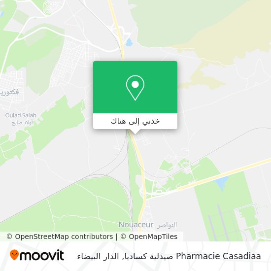 خريطة Pharmacie Casadiaa صيدلية كساديا