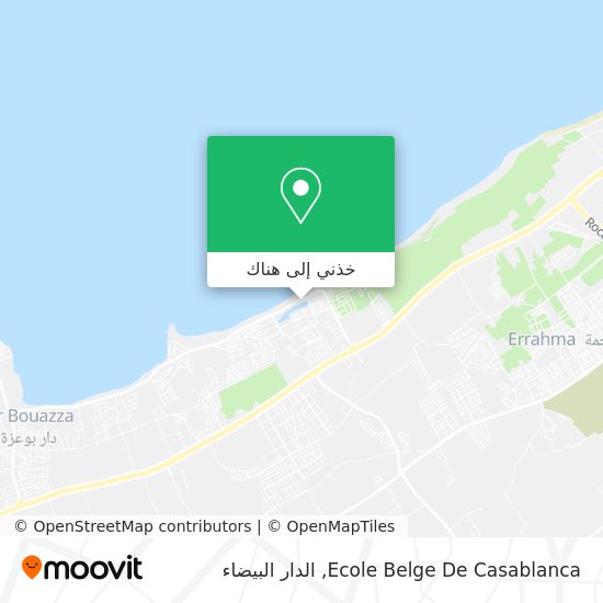 خريطة Ecole Belge De Casablanca