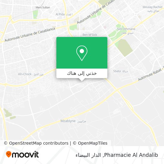 خريطة Pharmacie Al Andalib
