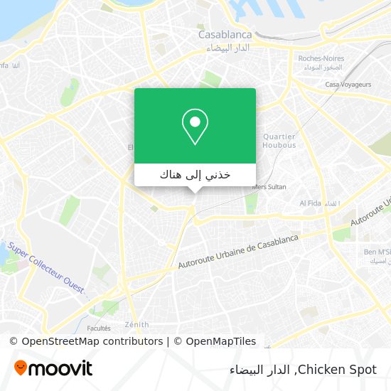 خريطة Chicken Spot