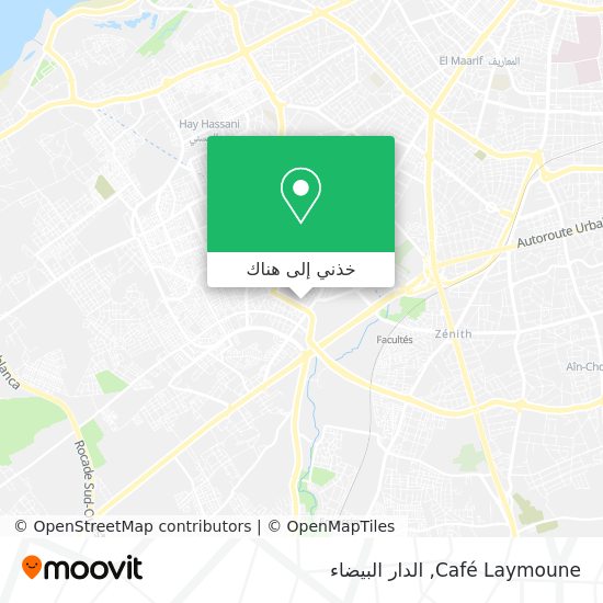 خريطة Café Laymoune
