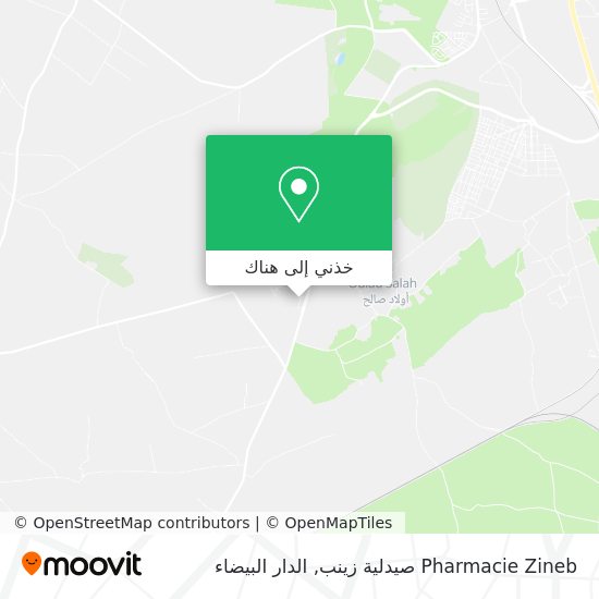 خريطة Pharmacie Zineb صيدلية زينب