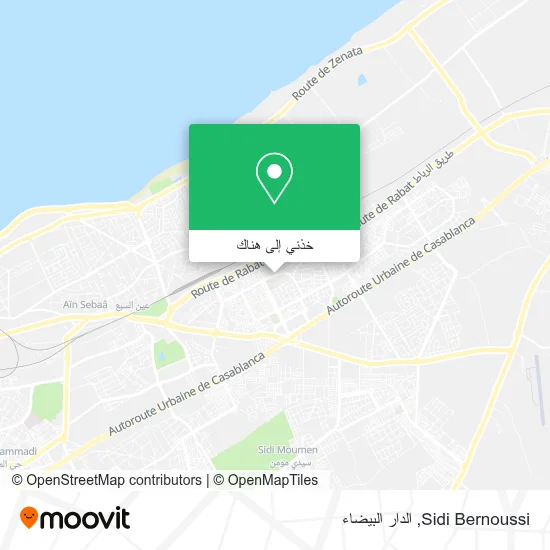 خريطة Sidi Bernoussi