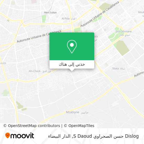 خريطة Dislog حسن الصحراوي S Daoud