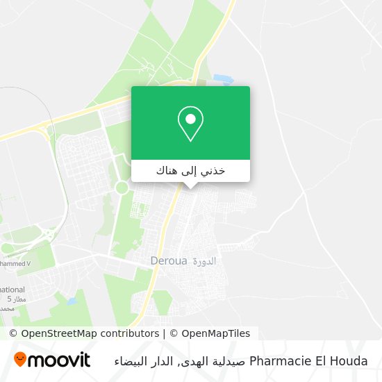 خريطة Pharmacie El Houda صيدلية الهدى