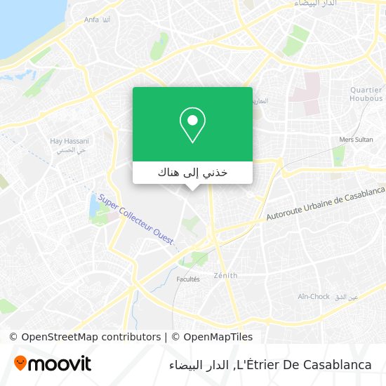 خريطة L'Étrier De Casablanca