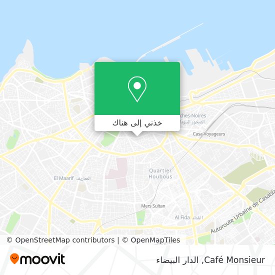 خريطة Café Monsieur