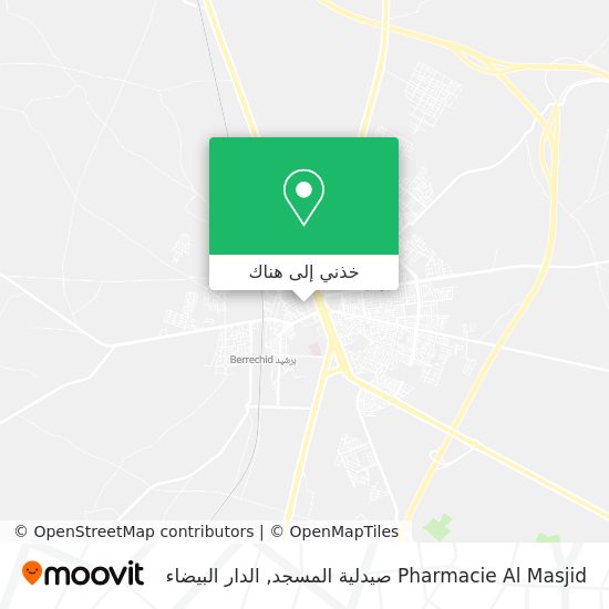 خريطة Pharmacie Al Masjid صيدلية المسجد
