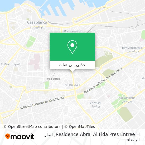 خريطة Residence Abraj Al Fida Pres Entree H