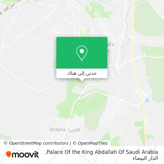 خريطة Palace Of the King Abdallah Of Saudi Arabia