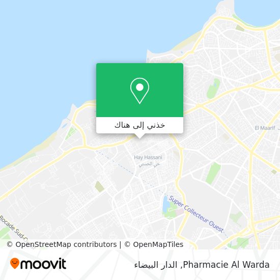 خريطة Pharmacie Al Warda