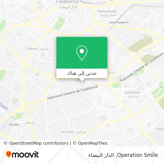 خريطة Operation Smile