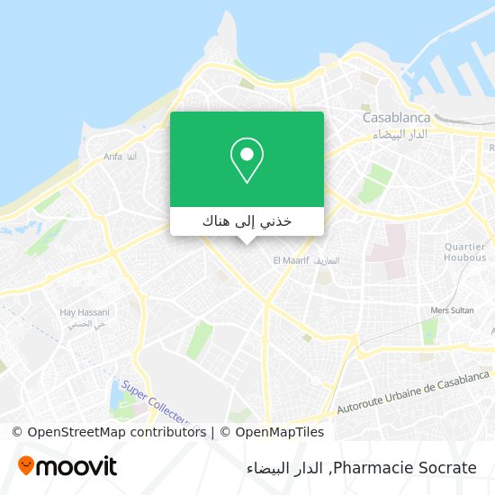 خريطة Pharmacie Socrate