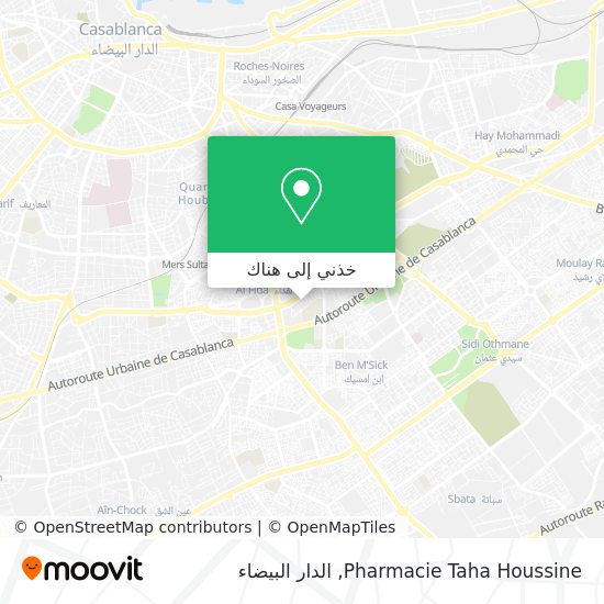 خريطة Pharmacie Taha Houssine