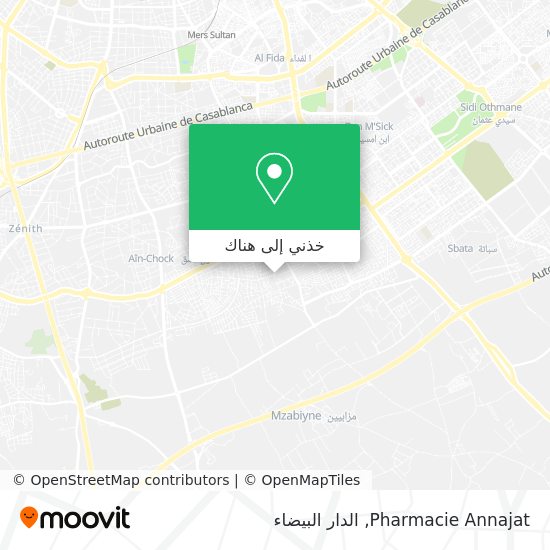خريطة Pharmacie Annajat