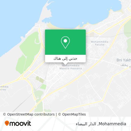خريطة Mohammedia