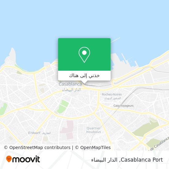 خريطة Casablanca Port