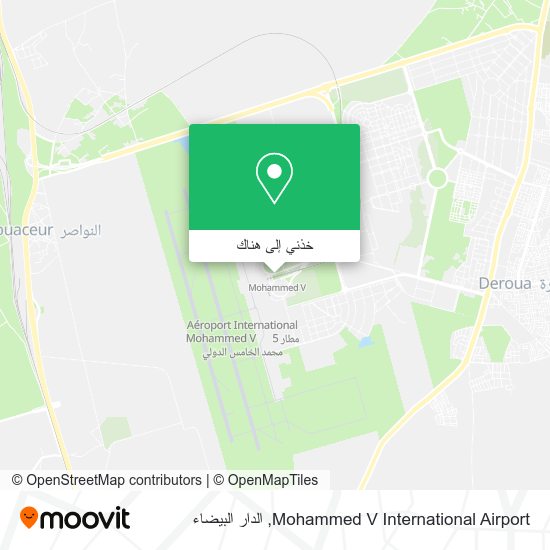 خريطة Mohammed V International Airport