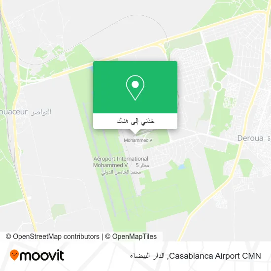 خريطة Casablanca Airport CMN