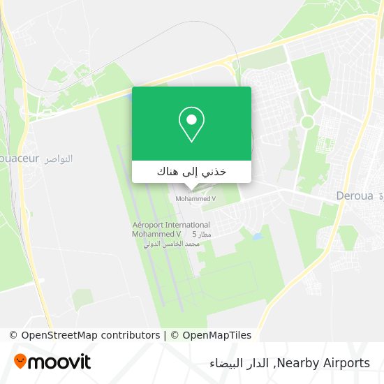 خريطة Nearby Airports