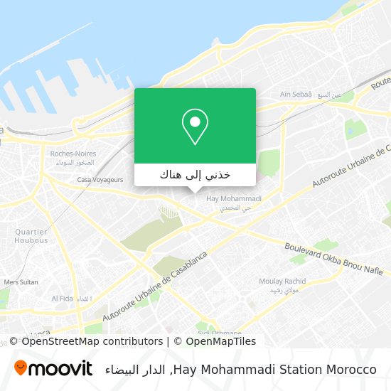 خريطة Hay Mohammadi Station Morocco