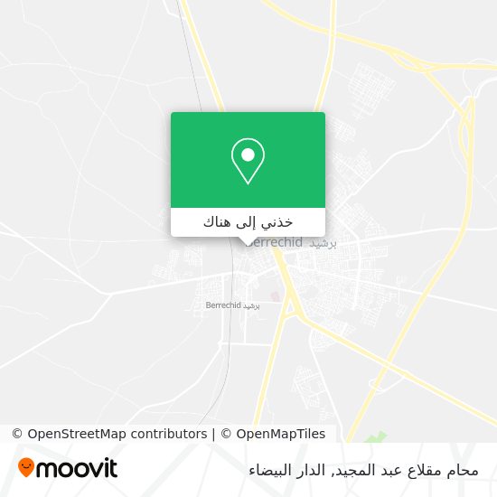 خريطة محام مقلاع عبد المجيد