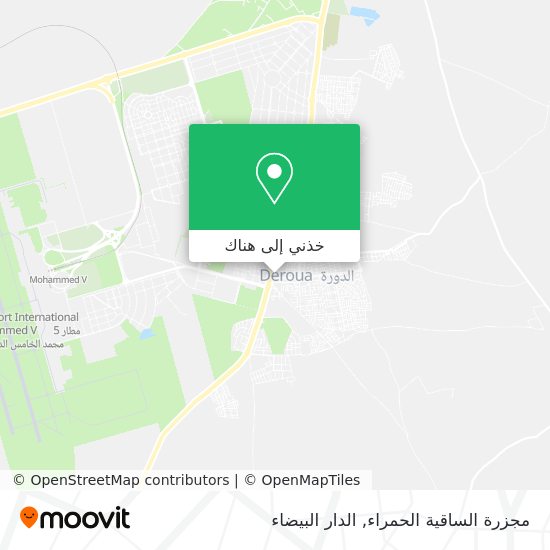خريطة مجزرة الساقية الحمراء
