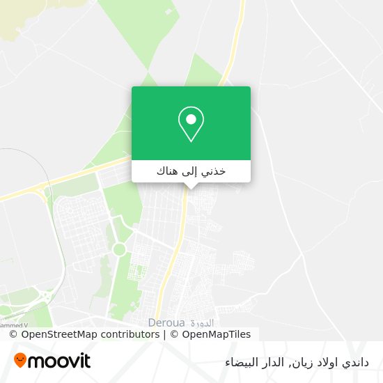 خريطة داندي اولاد زيان