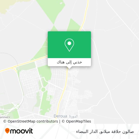 خريطة صالون حلاقة ميلانو