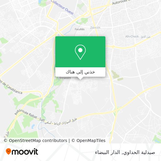 خريطة صيدلية الحداوي