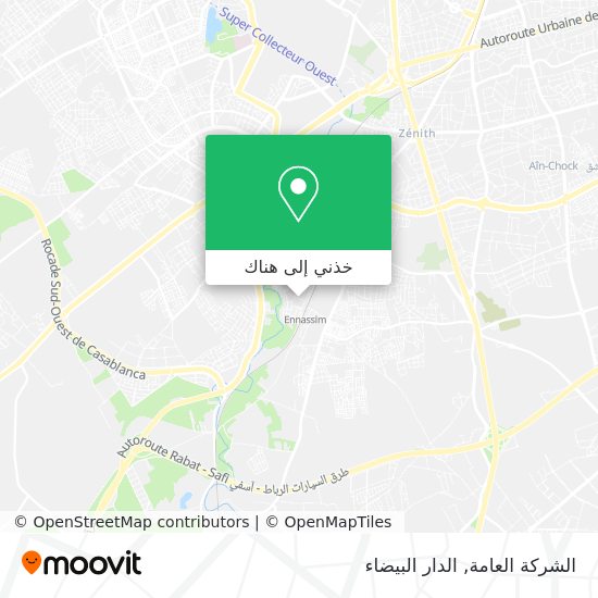 خريطة الشركة العامة