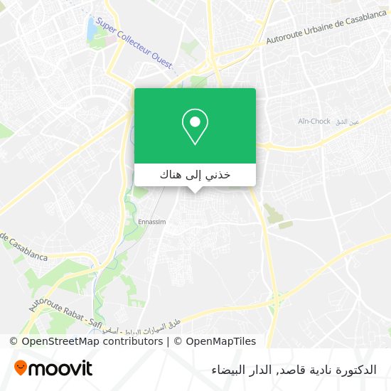 خريطة الدكتورة نادية قاصد