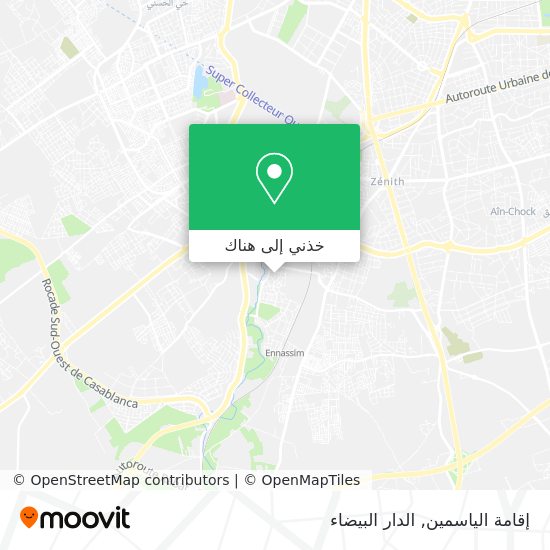 خريطة إقامة الياسمين