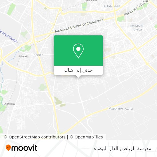 خريطة مدرسة الرياض