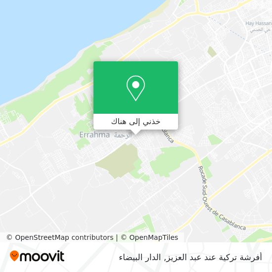 خريطة أفرشة تركية عند عبد العزيز