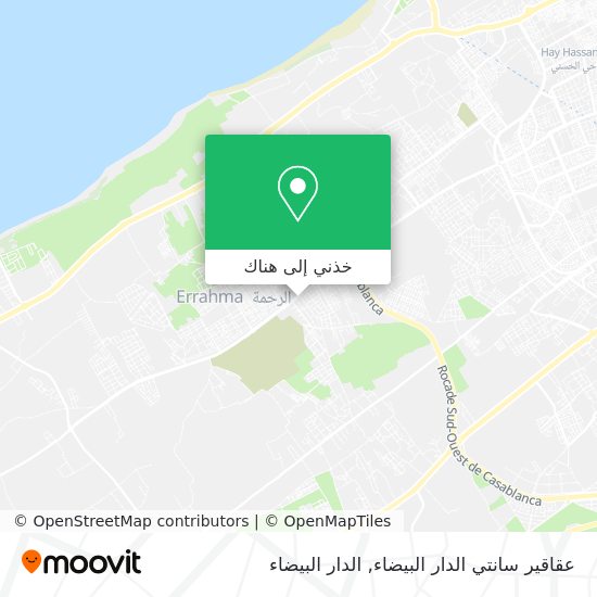 خريطة عقاقير سانتي الدار البيضاء