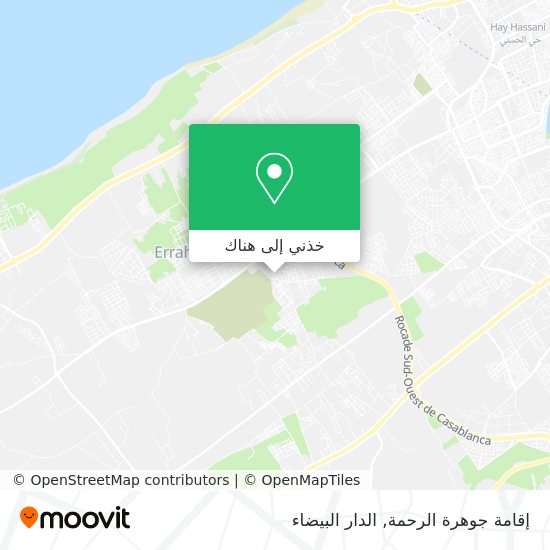 خريطة إقامة جوهرة الرحمة