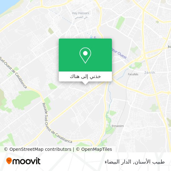خريطة طبيب الأسنان