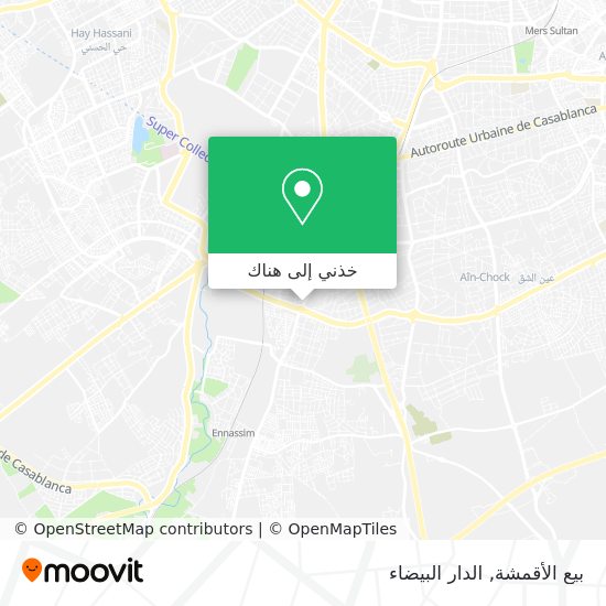 خريطة بيع الأقمشة